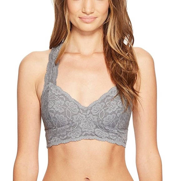 Free People Other - Free People Galloon Lace Racerback Crop Bralette